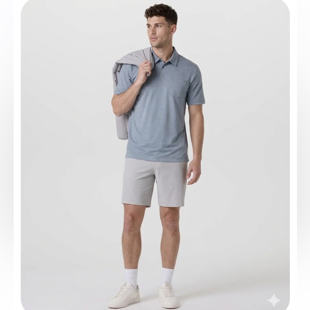New Vuori Men’s Meta Short Vapor Size Waist 36 V379 | inseam 8”in. #Golf #Spring